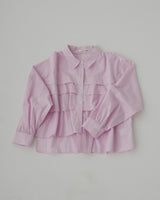 asymmetry frill shirt(2月下旬)