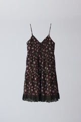 cotton lace cami onepiece(2月下旬)