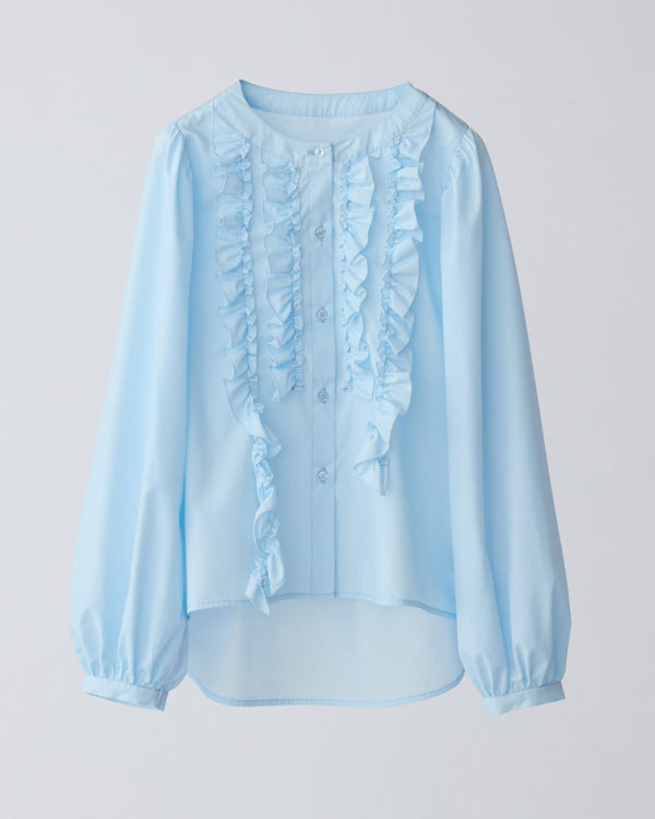 many frill blouse(2月下旬)