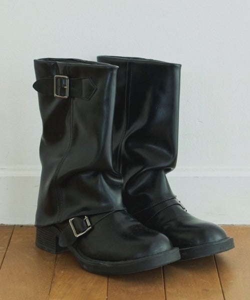 layered middle boots(2月下旬)