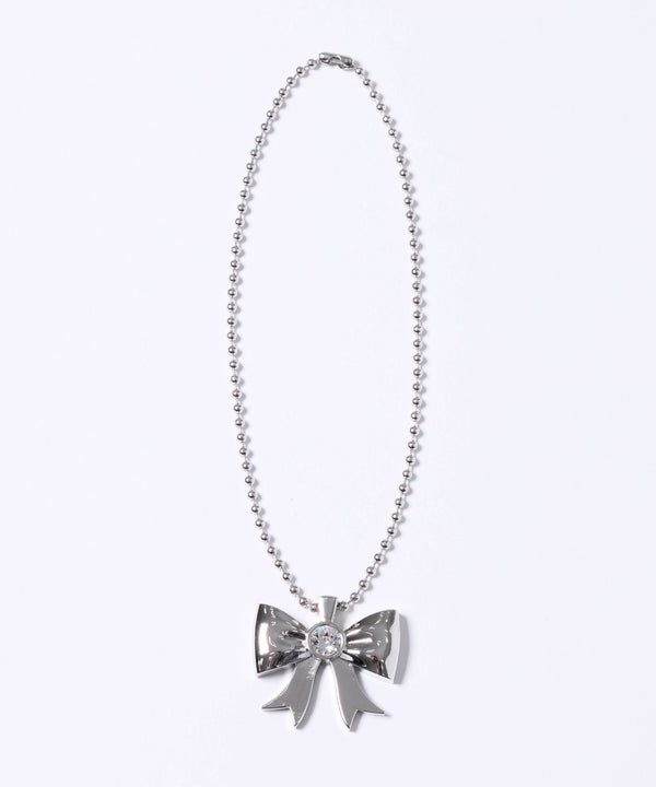 Big bow charm necklace(2月下旬)