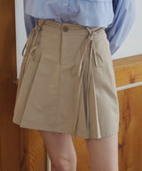 2way ribbon belt mini skirt(2月下旬)