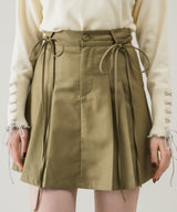 2way ribbon belt mini skirt(2月下旬)