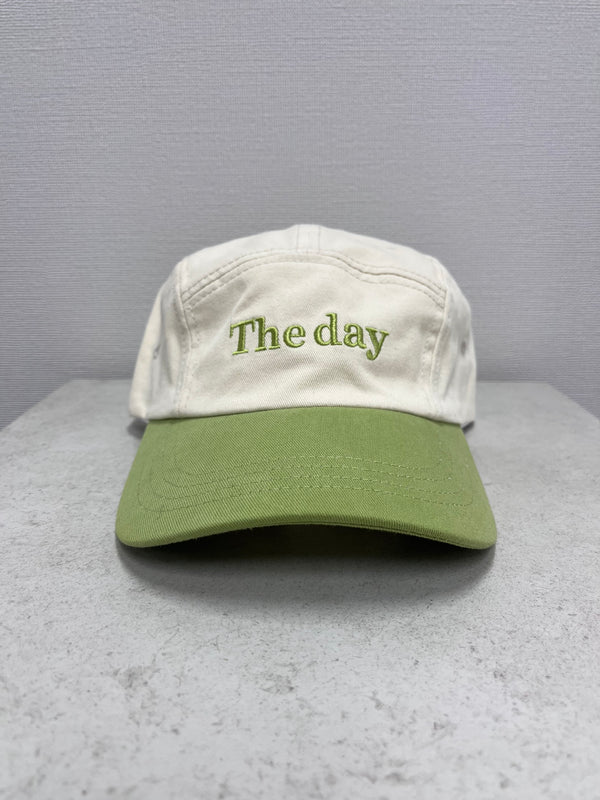 「The day」バイカラーロゴ刺繍キャップ(3月下旬)